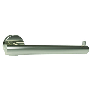 Amerock BH26540PSS Polished Stainless Steel Single Post Toilet Paper Holder 7-1/4 in. (184 mm) Length Toilet Tissue Holder Arrondi Bath Tissue Holder Bathroom Hardware Bath Accessories