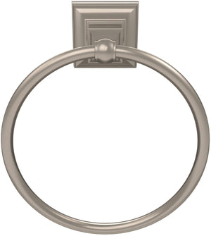 Amerock Corp BH26511G10 Markham-Towel Ring, Brushed Nickel