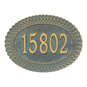 Whitehall 2140BV - Personalized Chartwell Plaque - Standard - Wall - 1 Line