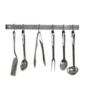 Enclume WR1 HS 24" Classic Wall Rack Utensil Bar w/ 6 Hooks HS