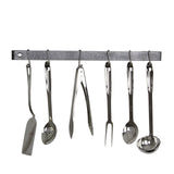 Enclume WR1 CP 24" Classic Wall Rack Utensil Bar w/ 6 Hooks CP