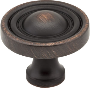 Jeffrey Alexander 818NI 1-3/8" Diameter Polished Nickel Round Bella Cabinet Knob