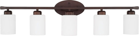 Capital Lighting 115251BZ-338 Dixon 5 Light Vanity Bronze