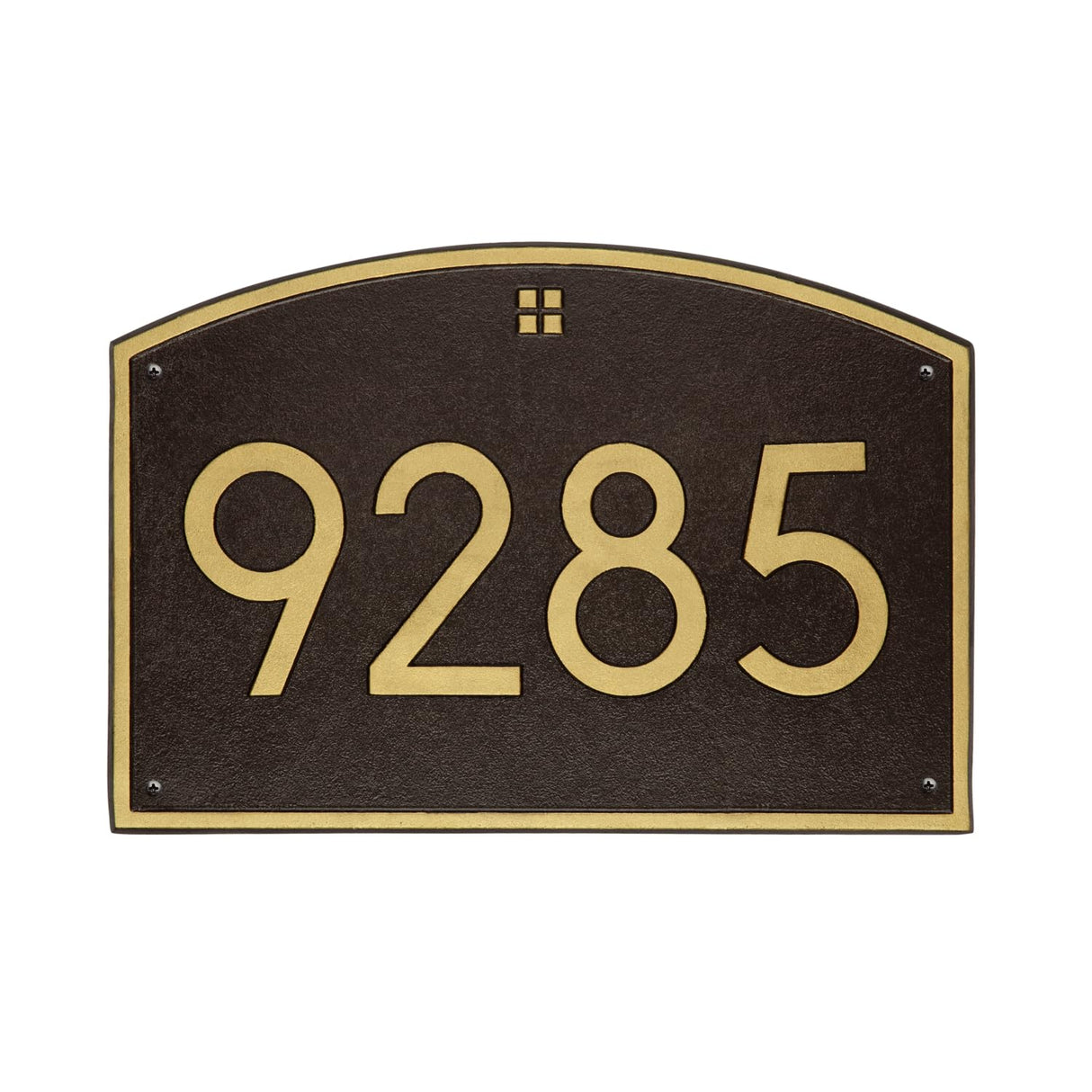 Whitehall 3907OG - Cape Charles Modern Font Plaque, Estate Wall 1-line