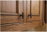 Jeffrey Alexander 749SIM 2-5/16" Overall Length Distressed Antique Silver Birdcage Tuscany Cabinet "T" Knob