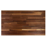 John Boos WALKCT-BL14538-O Blended Walnut Butcher Block Countertop - 1-1/2" Thick, 145"L x 38"W, Natural Oil