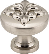 Jeffrey Alexander 218BNBDL 1-3/8" Diameter Brushed Pewter Lafayette Cabinet Knob