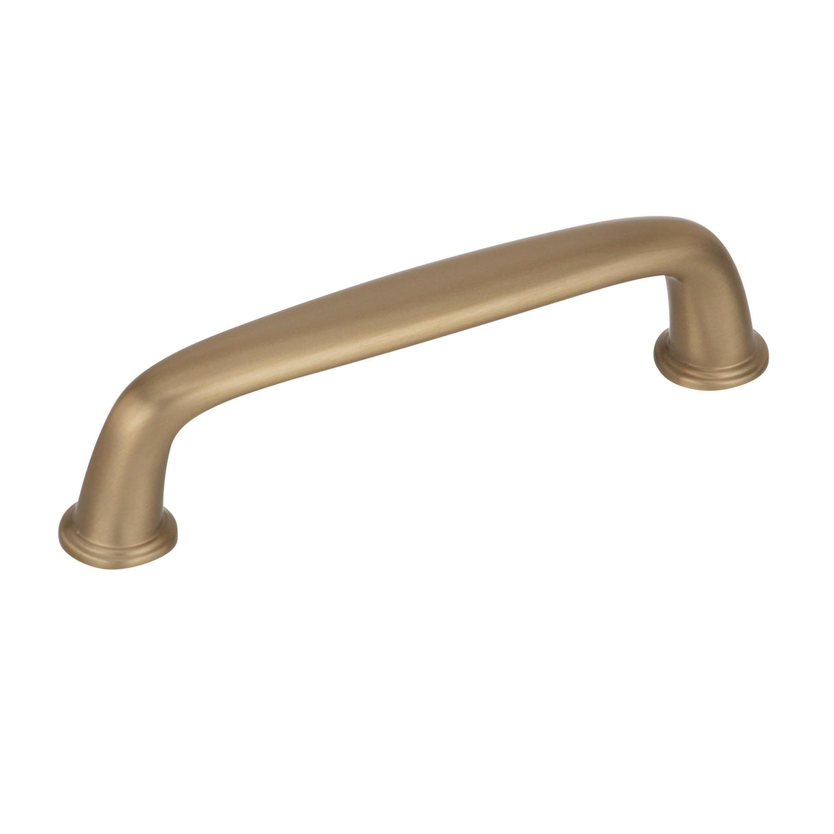 Amerock Cabinet Pull Golden Champagne 3-3/4 inch (96 mm) Center to Center Kane 1 Pack Drawer Pull Drawer Handle Cabinet Hardware