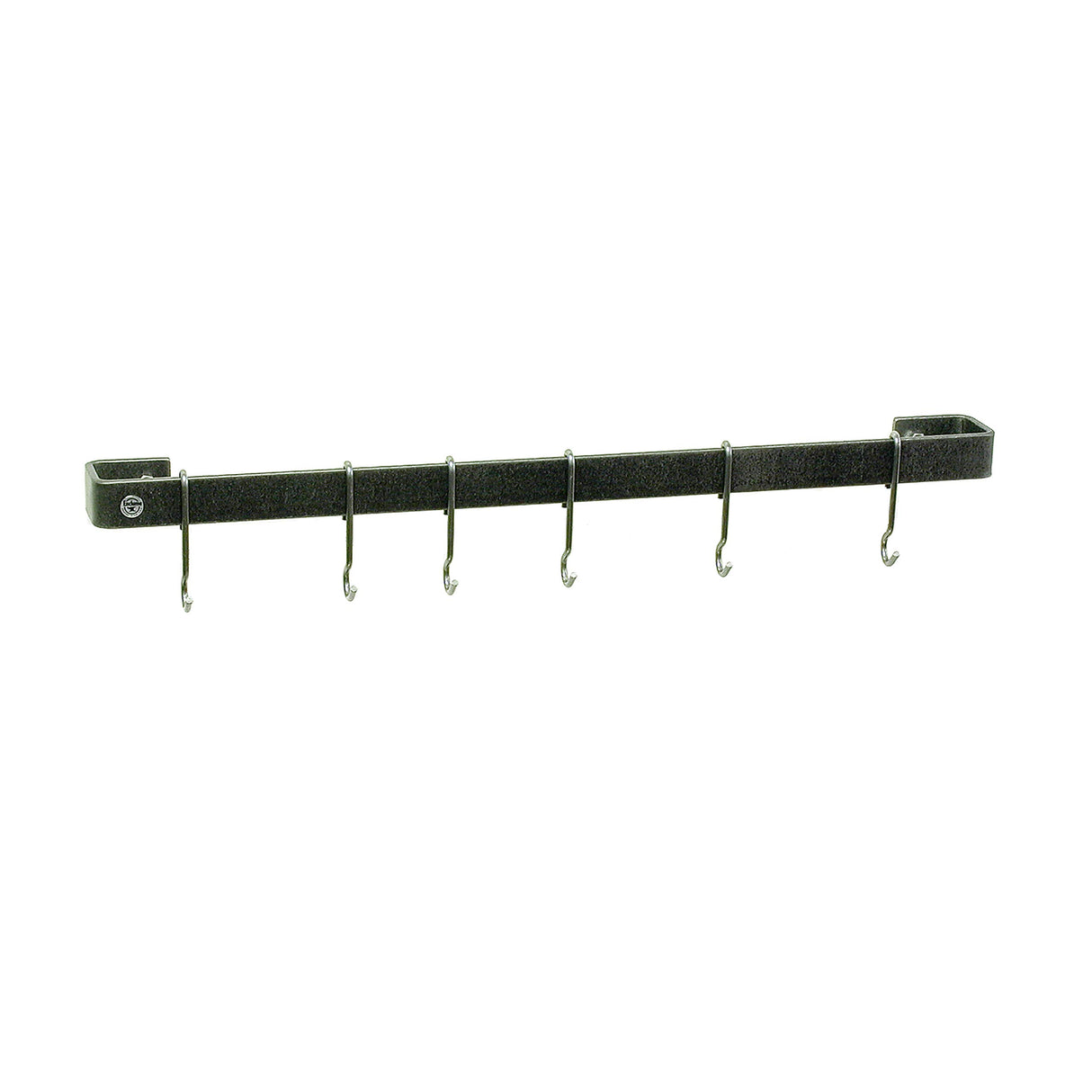Enclume WR1 CH 24" Classic Wall Rack Utensil Bar w/ 6 Hooks CH