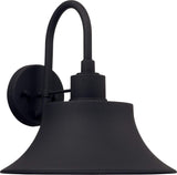 Capital Lighting 926312BK Brock 1 Light Outdoor Wall Lantern Black