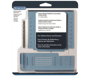 Amerock Cabinet Knob and Cabinet Pull Installation Template Kit Includes Drill Bit Easy Install Cabinet Hardware Installation Template