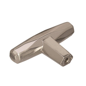 Amerock Cabinet Knob Polished Nickel 2-1/2 inch (64 mm) Length St. Vincent 1 Pack Drawer Knob Cabinet Hardware