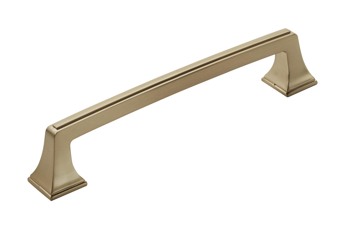 Amerock Appliance Pull Golden Champagne 8 inch (203 mm) Center to Center Mulholland 1 Pack Drawer Pull Drawer Handle Cabinet Hardware