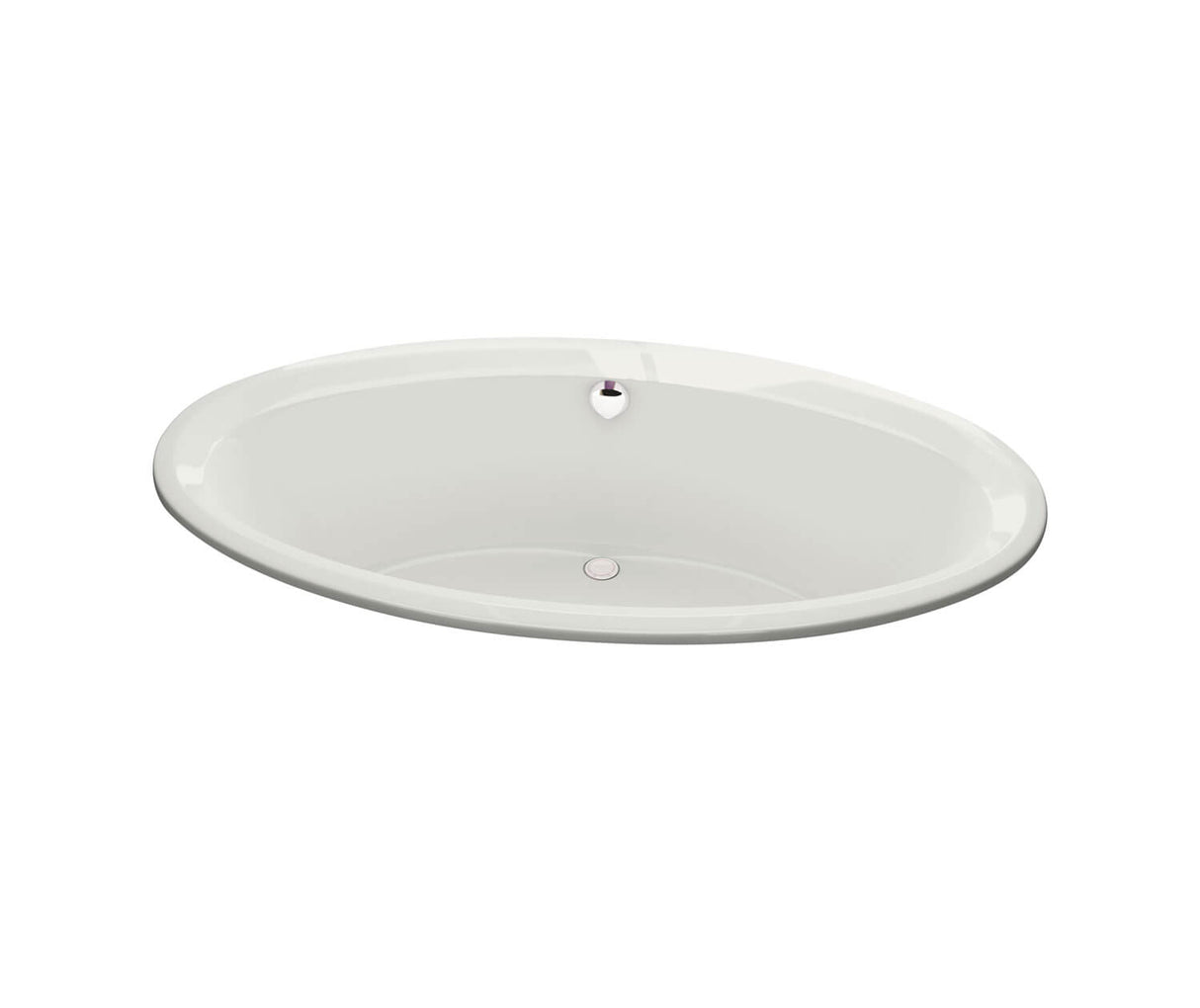 MAAX 100028-003-001-000 Tympani 72 x 42 Acrylic Drop-in Center Drain Whirlpool Bathtub in White