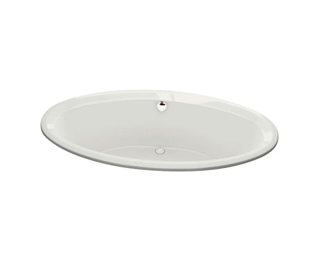 MAAX 100028-003-001-000 Tympani 72 x 42 Acrylic Drop-in Center Drain Whirlpool Bathtub in White