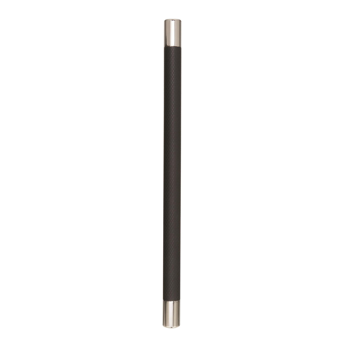 Amerock Cabinet Pull Polished Nickel/Black Bronze 10-1/16 inch (256 mm) Center to Center Esquire 1 Pack Drawer Pull Drawer Handle Cabinet Hardware