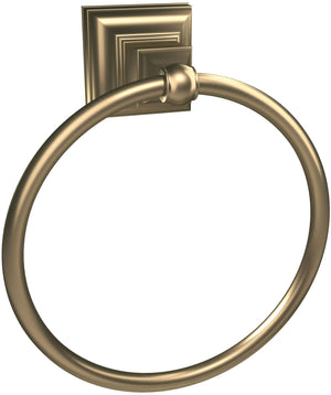 Amerock Corp BH26511BBZ Markham Towel-Ring, Golden Champagne