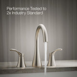 Kohler T26426-4-CP SIMPLICE Deck-mount bath faucet trim, Polished Chrome