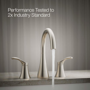 Kohler T26426-4-CP SIMPLICE Deck-mount bath faucet trim, Polished Chrome