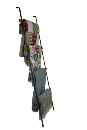 Enclume QR7-4 HS Quilt Rack Ladder 4-Tier w/ Alder Wood HS