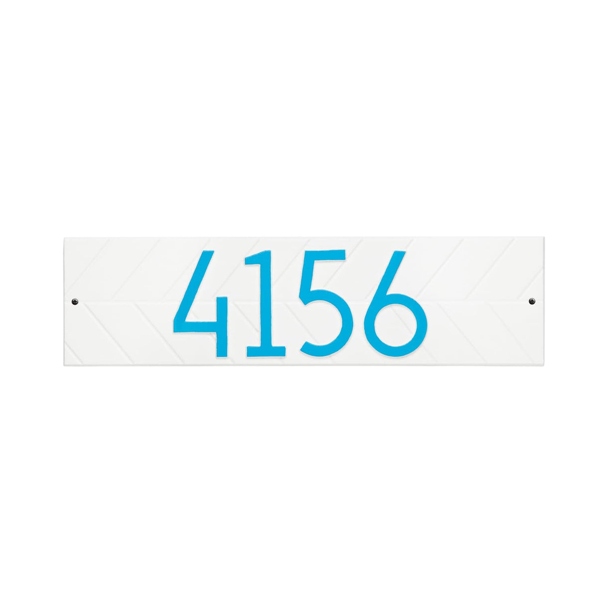 Whitehall 3902M1 - Modern Herringbone Horizontal Plaque, Standard Wall 1-line