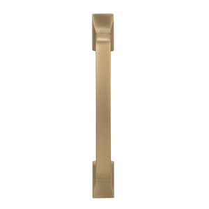 Amerock Cabinet Pull Golden Champagne 3 inch (76 mm) Center to Center Westerly 1 Pack Drawer Pull Drawer Handle Cabinet Hardware