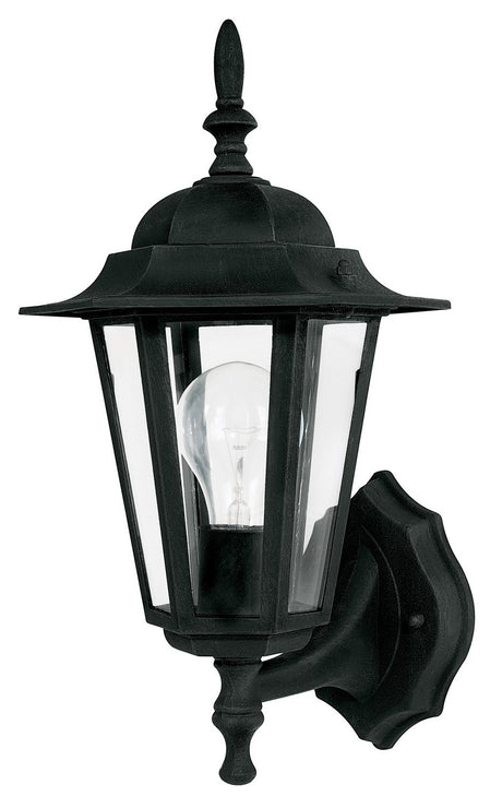 Capital Lighting 9825BK Outdoor 1 Light Outdoor Wall Lantern Black