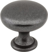 Elements 3910-BN 1-3/16" Diameter Black Nickel Madison Cabinet Mushroom Knob
