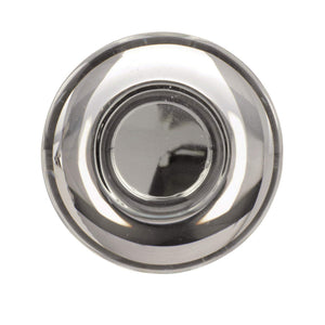 Amerock Cabinet Knob Clear/Golden Champagne 1-3/4 inch (44 mm) Diameter Glacio 1 Pack Drawer Knob Cabinet Hardware