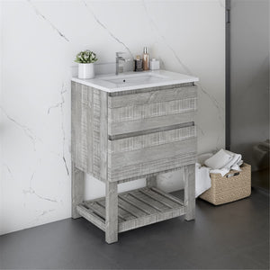 Fresca FCB3124ASH-FS-CWH-U Bathroom Vanity