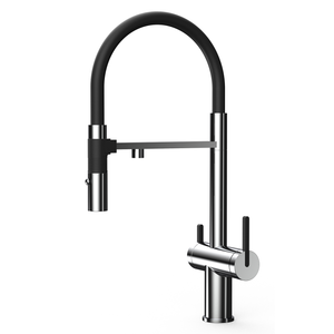DAX Brass Dual Function Pull Out and Filter Water Spout, Chrome DAX-8020094-CR
