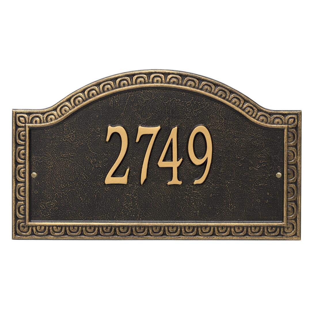 Whitehall 2916BG - Personalized Penhurst Plaque - Grande - Wall - 1 Line