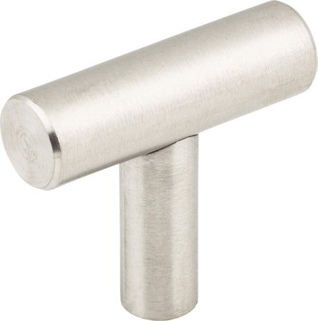 Elements 39SS-R 1-9/16" Overall Length Hollow Stainless Steel Naples Retail Packaged Cabinet "T" Knob
