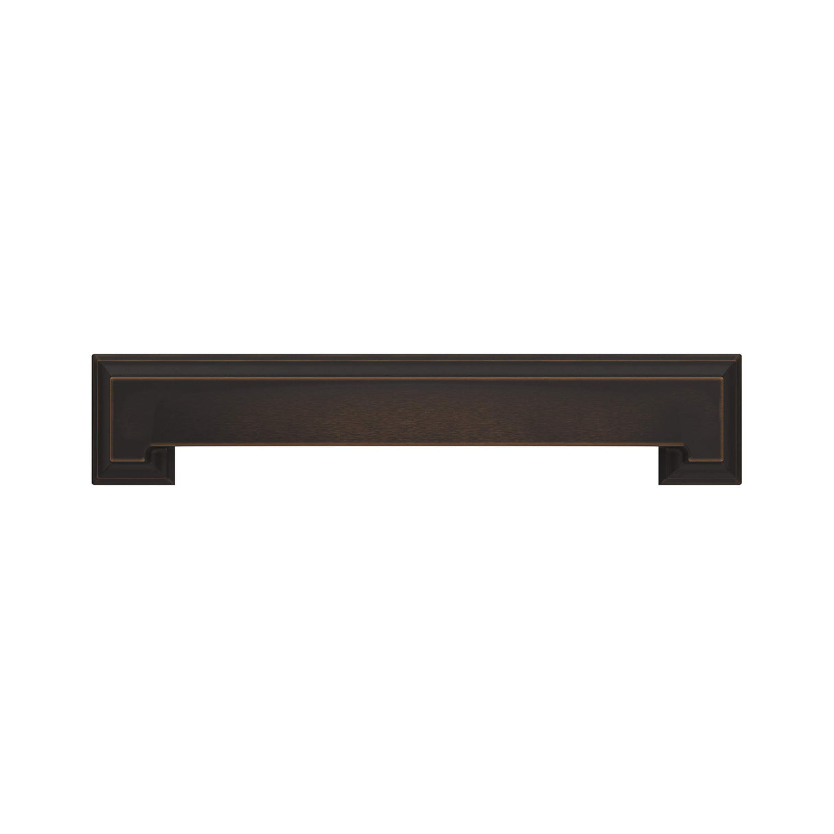 Amerock Cabinet Cup Pull Oil Rubbed Bronze 5-1/16 inch & 6-5/16 inch (128 mm & 160 mm) Center-to-Center Appoint 1 Pack Drawer Pull Cabinet Handle Cabinet Hardware