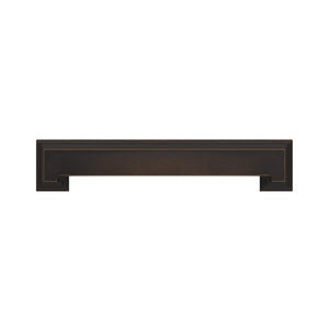 Amerock Cabinet Cup Pull Oil Rubbed Bronze 5-1/16 inch & 6-5/16 inch (128 mm & 160 mm) Center-to-Center Appoint 1 Pack Drawer Pull Cabinet Handle Cabinet Hardware