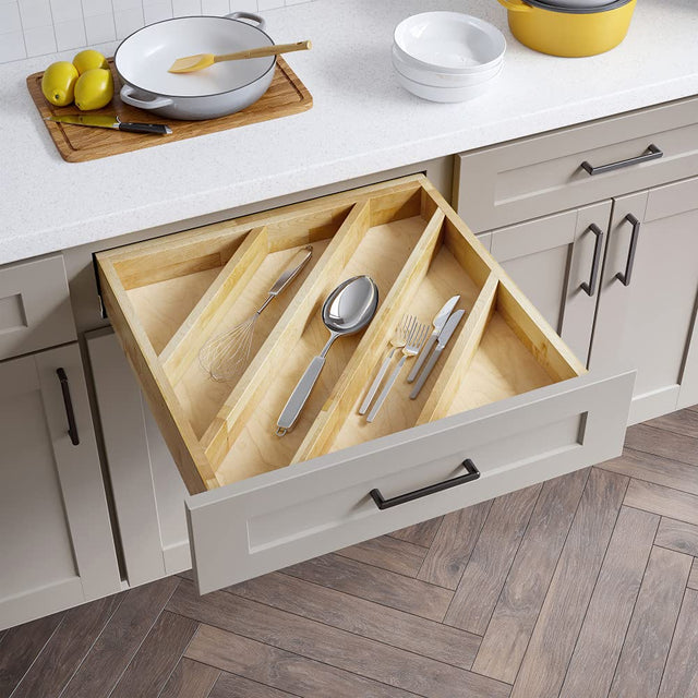 Hardware Resources AU021-B24 24" Drop-In Utensil Drawer Insert