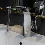 Chateau Single Hole, Single-Handle, Bathroom Faucet in Chrome