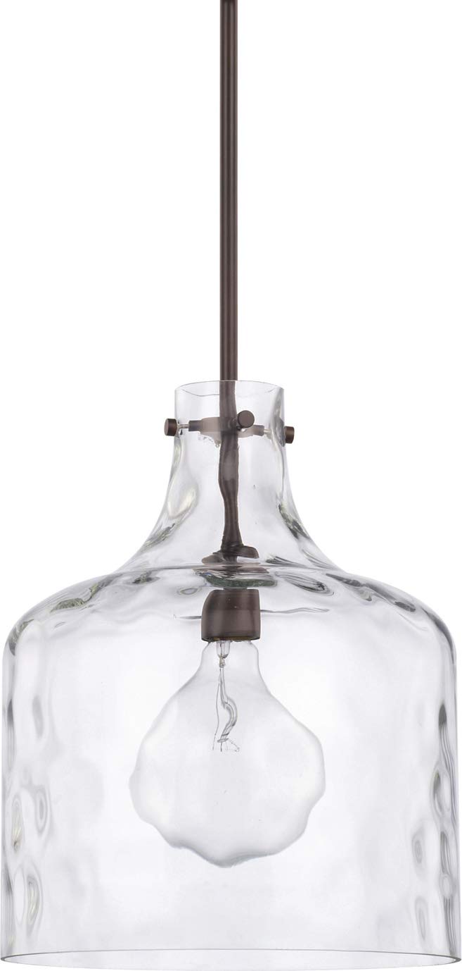 Capital Lighting 325717BZ Crawford 1 Light Pendant Bronze