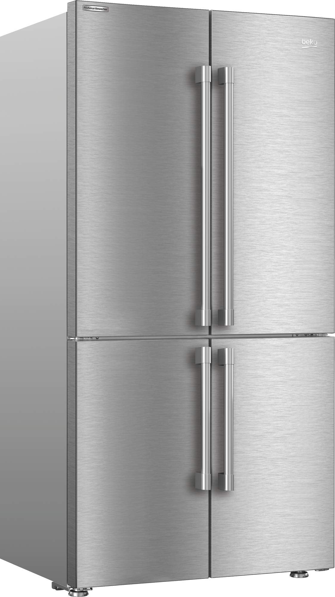 Beko BFFD3626SS 36 Inch Counter-Depth 4-Door French Door Refrigerator with MultiZone Compartment,Internal Water Dispenser, Sabbath Mode and ENERGY STAR Qualified