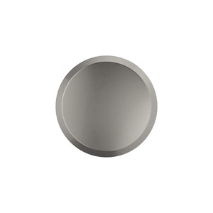 Amerock Cabinet Knob Satin Nickel 1-1/4 inch (32mm) Diameter Premise 1Pack Drawer Knob Cabinet Hardware