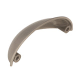 Amerock Cabinet Cup Pull Satin Nickel 2-1/2 inch (64 mm) Center to Center Cup Pulls 1 Pack Drawer Pull Drawer Handle Cabinet Hardware