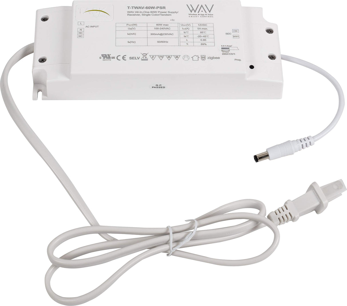 Task Lighting T-TWAV-60W-PSR WAV 60W Single Color/Tunable White Smart Receiver/Power Supply, Zigbee Technology