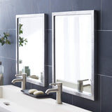 Native Trails MR520 Divinity Rectangular Wall Mirror, Small, Hammered Aluminum