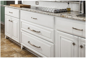 Jeffrey Alexander 317-128SN 128 mm Center-to-Center Satin Nickel Lafayette Cabinet Pull