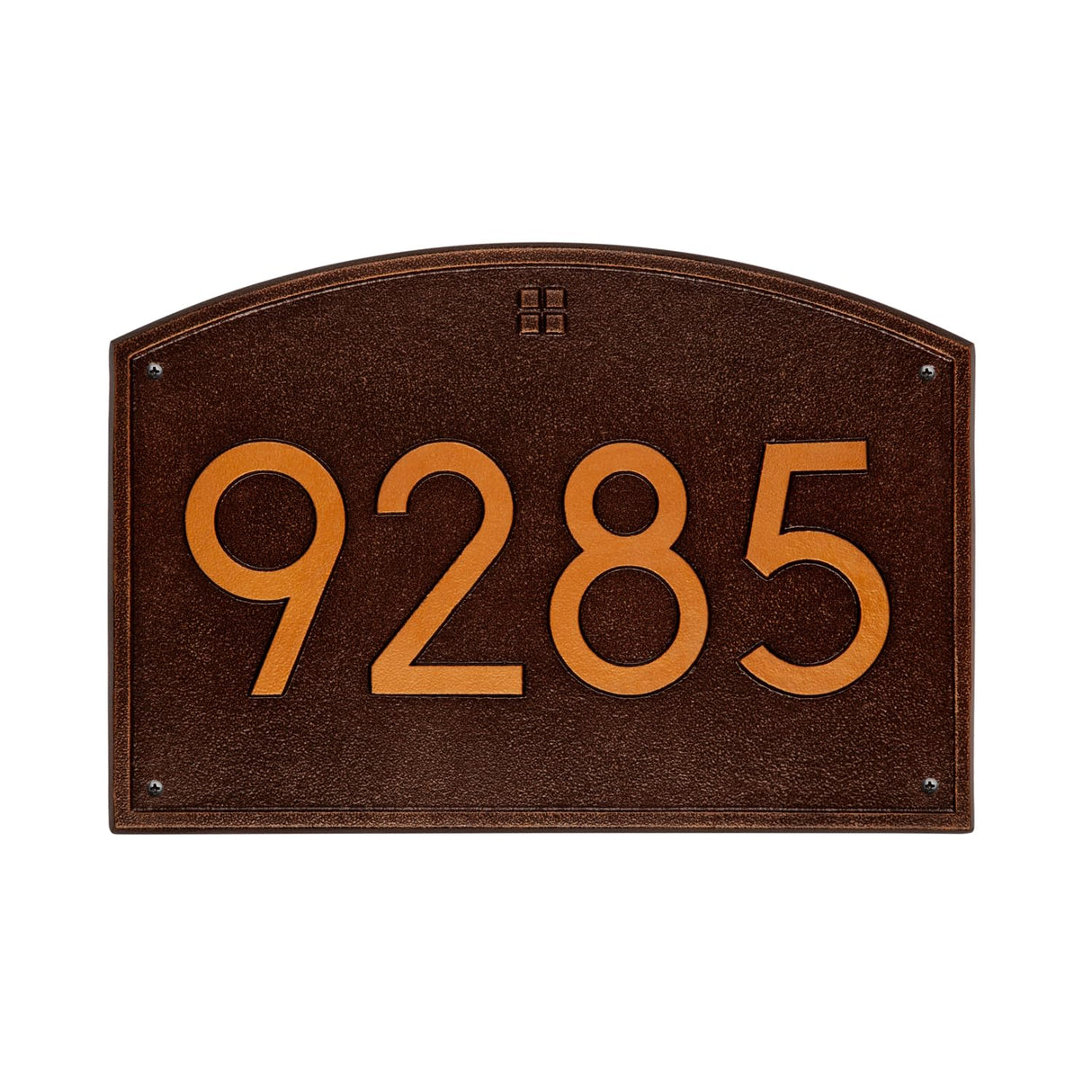 Whitehall 3907AC - Cape Charles Modern Font Plaque, Estate Wall 1-line