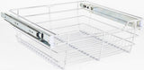 Hardware Resources POB1-14176CH Chrome Closet Pullout Basket with Slides 14"D x 17"W x 6"H