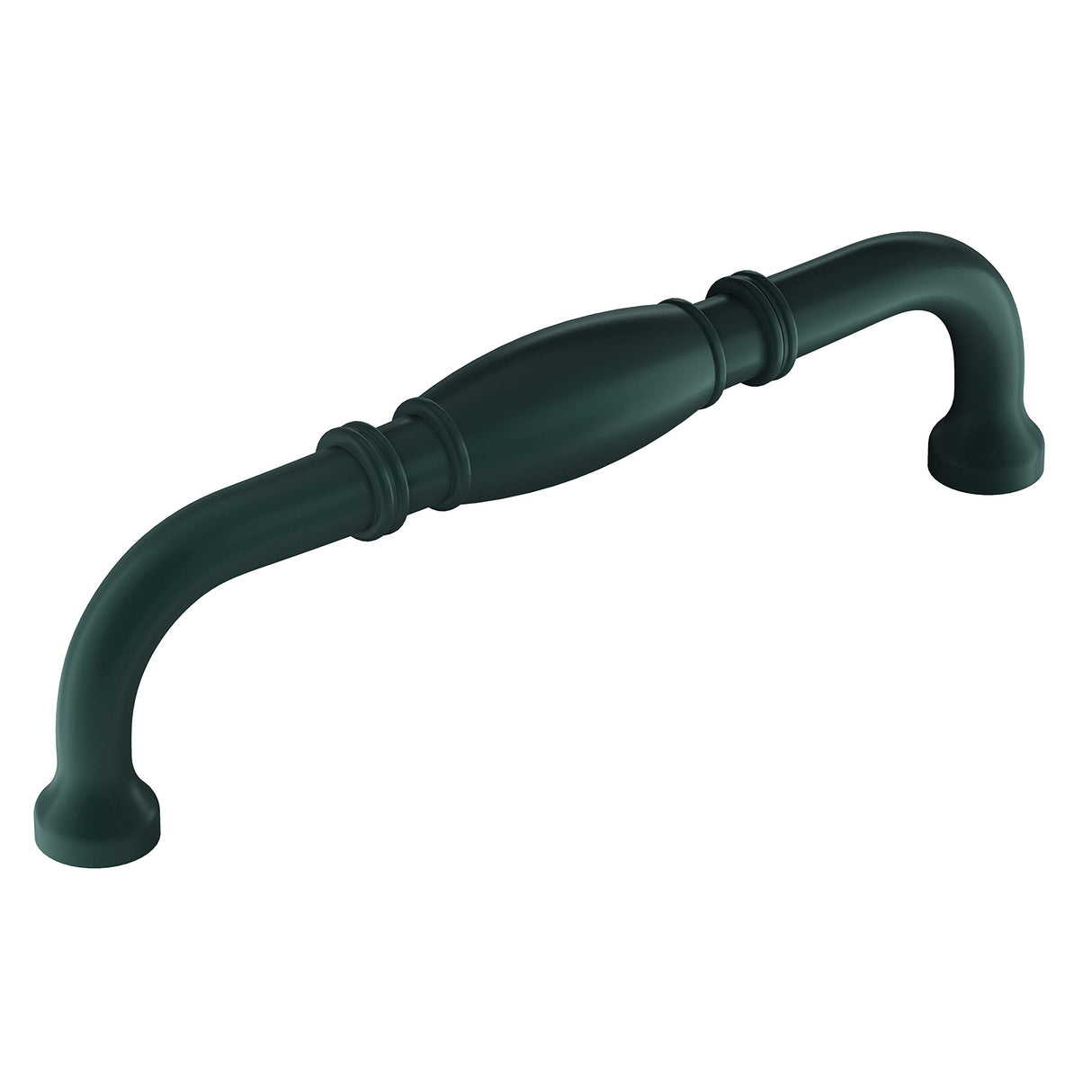 Amerock Cabinet Pull Matte Black 5-1/16 inch (128 mm) Center-to-Center Granby 1 Pack Drawer Pull Drawer Handle Cabinet Hardware