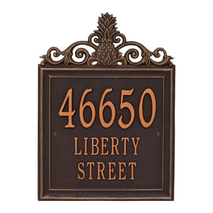 Whitehall 2484OB - Personalized Lanai Plaque - Estate - Wall - 3 Line