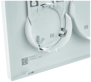 Geberit G115882KJ1 Sigma 20 Dual Flush 1.6 / .8 GPF Actuator Plate White/Polished Chrome