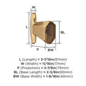 Amerock BH36040CZ Champagne Bronze Single Robe Hook 3-7/16 in. (87 mm) Length Towel Holder St. Vincent Towel Hook for Bathroom Bathroom Hardware Bath Accessories